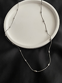 Çelik Badem Kolye (60 cm )