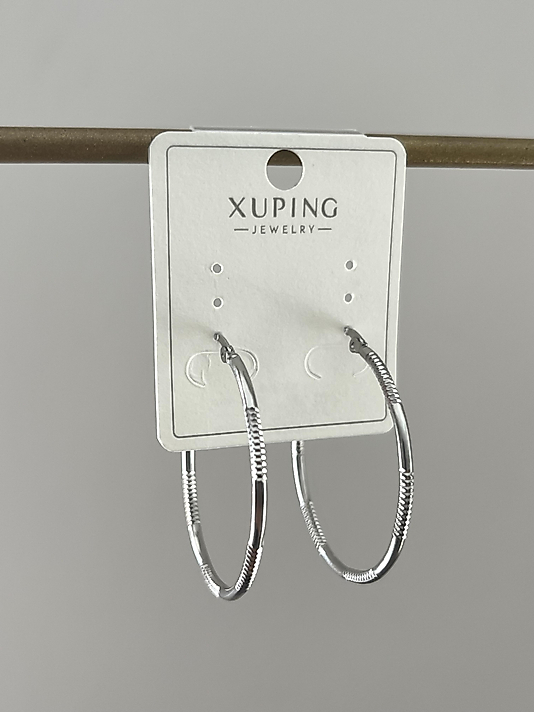 Xuping Silver Halka Küpe