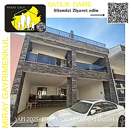 1002-SATILIK DUBLEKS DAIRE-BALIKESIR-ERDEK-OCAKLAR MAHALLESI-SATILIK DUBLEKS DAIRE-3+1- Brüt 130 m² / Net 90 m²- 4 750 000 TL-