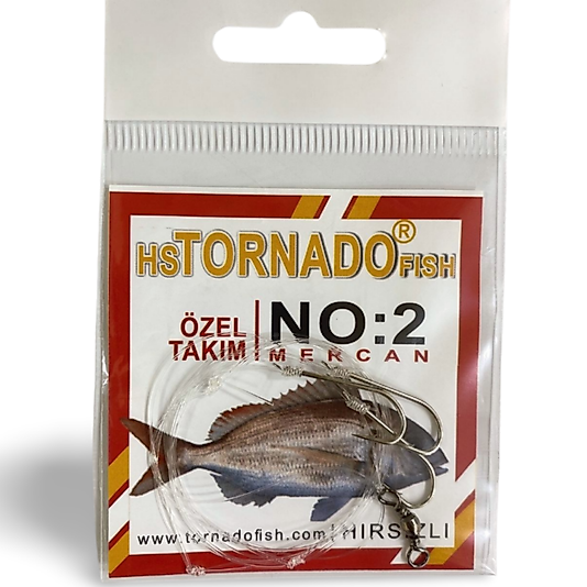 Tornado No:2 Mercan Özel Seri 3'lü Hazır Beden