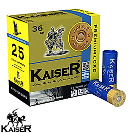 KAISER 12 Cal. 36 G. No 4 Av Fişeği