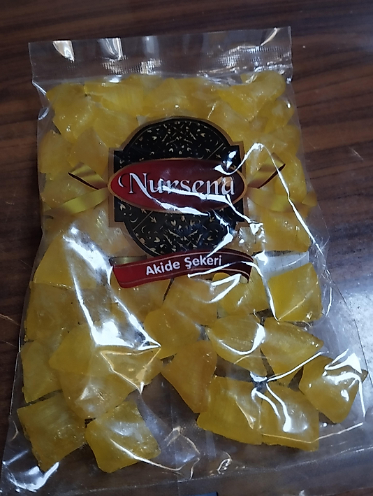 Erzurum Akide Şekeri Limon Aromalı 400g