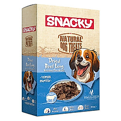 Snacky Kurutulmuş Dana Akciğer Köpek Ödülü 80 Gr