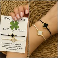 Bayan Şık İkili Van Cleef Şans Bilekliği
