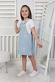 BASKILI KOT JİLE %100 PAMUK