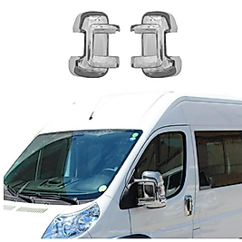 Fiat Ducato 2007-2023 Arası Ayna Kapağı Ve Kapı Kolu Kromları