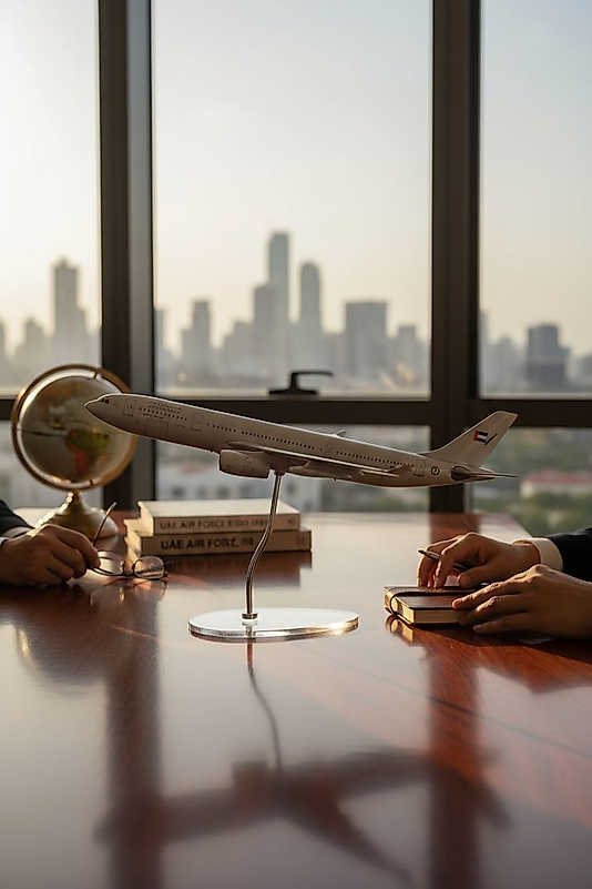 FREFLY Airbus A330-300 Model Uçak,GRİ Renkli Uçak Maketİ