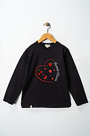 Yetişkin Uzun Kollu Bisiklet Yaka "Hamd Olsun"  Baskılı Tişört Mevsimlik Pamuklu