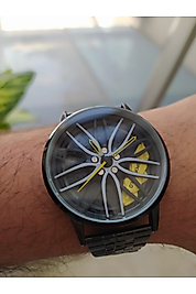 Araba Jant Model Erkek Kol Saati