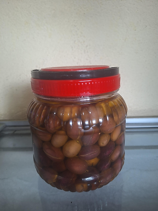 Yağlı Limonlu siyah zeytin 1000 gr