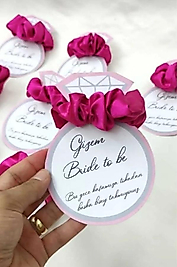 PEMBE LASTİK TOKA