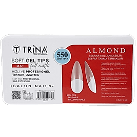 Trina 550li Soft Jel Tırnak Full Mat - Almond