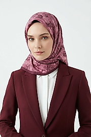 Spring Eşarp Tarihi Çiçek Desen