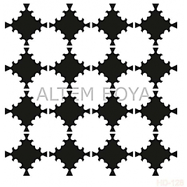 Home Decor (Duvar) Stencıl 45*45 cm HD-128