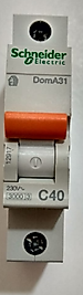 SCHNEİDER DOMA31C40 1*40A 3KA C TİPİ SİGORTA