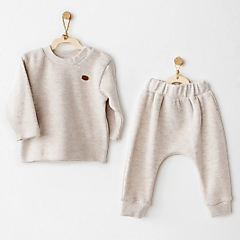 Casual 2'li Takım Beige