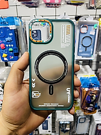 iPhone 15 Magsafe Dream Telefon Kılıfı Yeşil