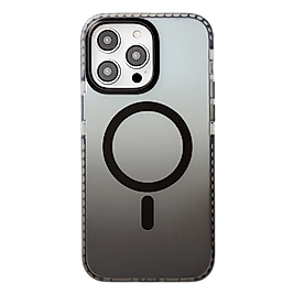 iPhone 15 Pro Max Spada İcon Serisi Magsafe Uyumlu Kılıf - Titanium Black