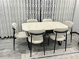 VALENTİNO 90*160 MASA TAKIM - LİZA SANDALYE