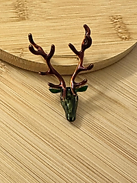 Geyik Kafası Broş