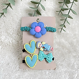 Papatya Model Bağlama Toka İle Klips Toka