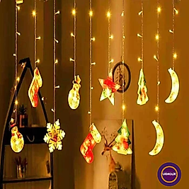 3 METRE 60-90CM ANİMASYONLU NOEL KARIŞIK SET LED YILBAŞI SÜSÜ