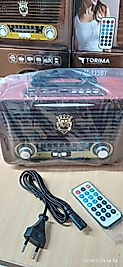 Meier M-115BT USB/SD Bluetooth Şarjlı Nostaljik Radyo