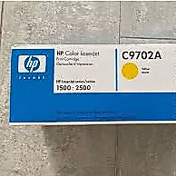 HP C9702A YELLOW ORJİNAL TONER
