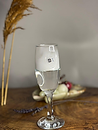 ŞAMPANYA KADEHİ ZAR FİGÜRLÜ 2'Lİ