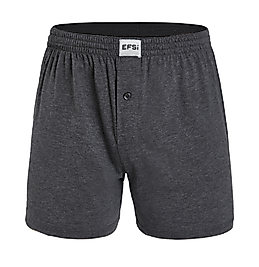 COTTON BOXER HAVLU BEL LASTİK 6000 ANTRASİT