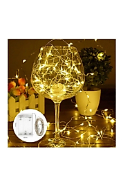 AS90-00950 5m 3000K Günışığı Silver 50 Ledli Süsleme Işığı