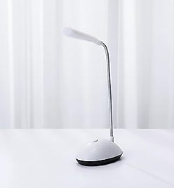 Küçük Boy Esnek Masa Lambası (Beyaz)