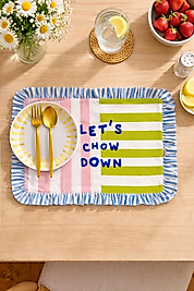 Fırfırlı Çizgili Amerikan Servis