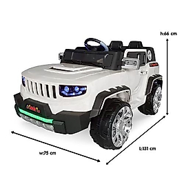 Jeep 4x4 akülü araba