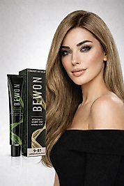 BEWON SAÇ BOYASI 100 ML (9-81 SARIŞIN MOKKA KÜLLÜ)