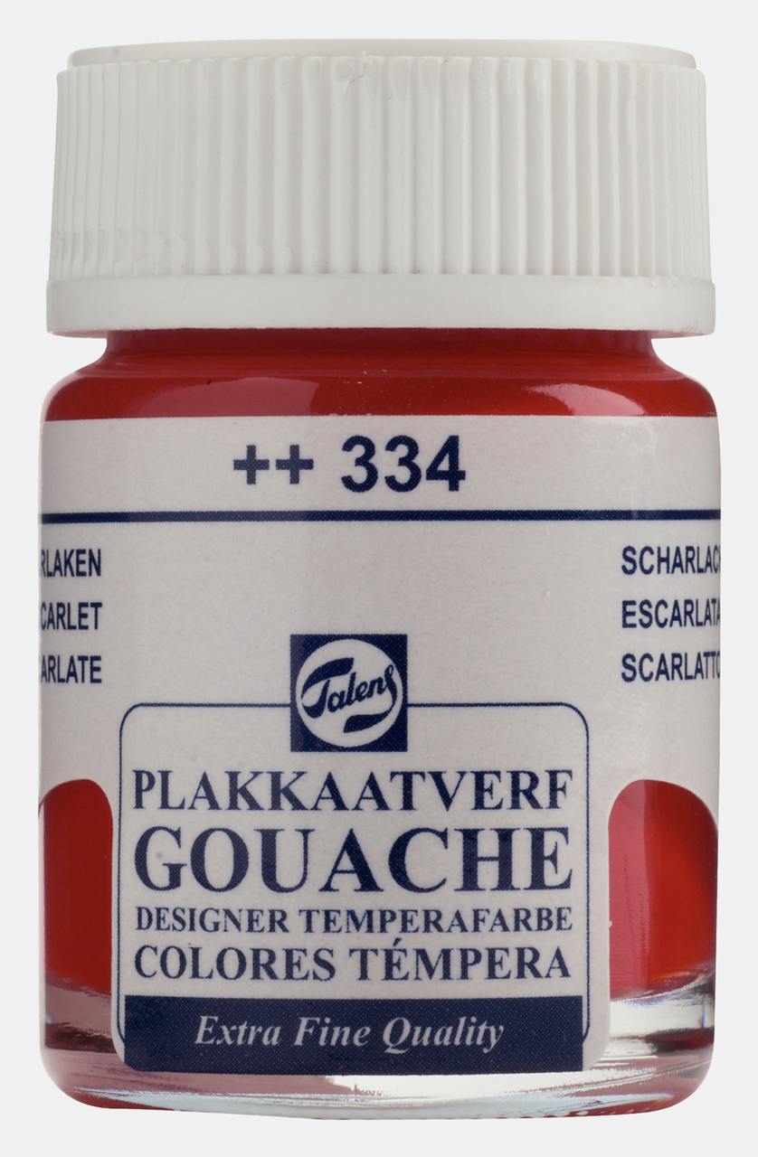 Talens Guaj Boya 16 ML 334 - Scarlet Kırmızı