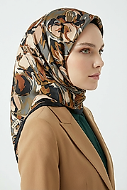 Spring Eşarp Kamuflaj Desen