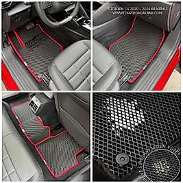 Citroen C4 2020 - 2024 Benzinli Kasa Akıllı Premium Eva Oto Paspas (Aksesuarlar Fiyata Dahil Değildir)