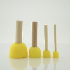 Ponpon Fırça Set 4'lü