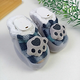 Velsoft Astarlı Figürlü Panduf / 0-6 Ay