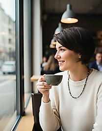 Krizokol (Peru) Doğaltaş Kolye