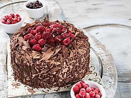 Frambuazlı Pasta / Raspberry Cake