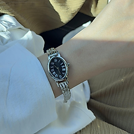 Vintage Silver Saat