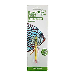 Eurostar Sarı Cam Civalı Derece Termometre 6 Cm