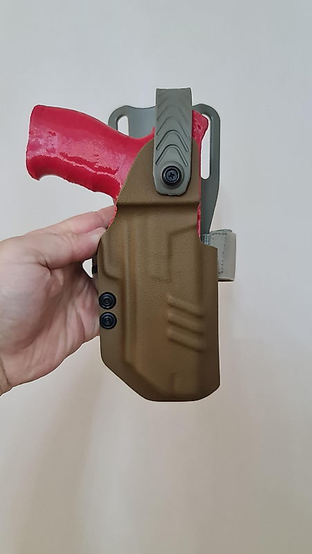 Kompansatör Uyumlu  KYDEX Hem Bel Hem Alçak Taşıma Silah Kılıfı