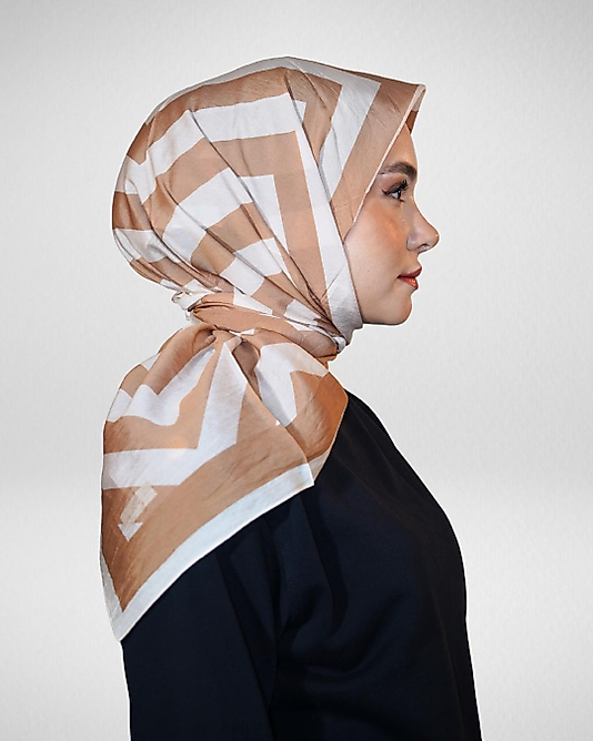 Spring Eşarp Yeni Desen Üçgen Desen