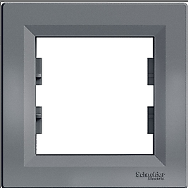 Schneider EPH5800162 Asfora Çelik Tekli Çerçeve