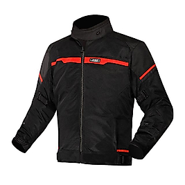 LS2 RIVA MONT SİYAH-KIRMIZI YAZLIK