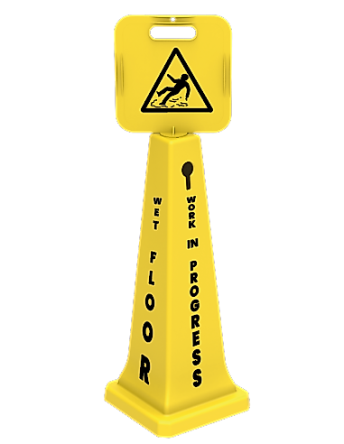 KISA DUBALI UYARI LEVHASI 90 CM ( KDV DAHİL )