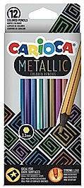 CARIOCA KURU BOYA METALİK 12 Lİ 43164